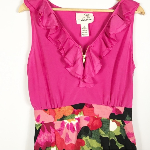 Anthropologie TABATHA Great
Escape Floral Dress 8 - Picture 3 of 5